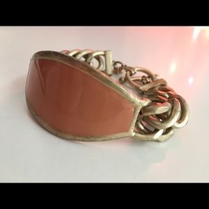 NWOT Loft Bracelet | Salmon & Gold